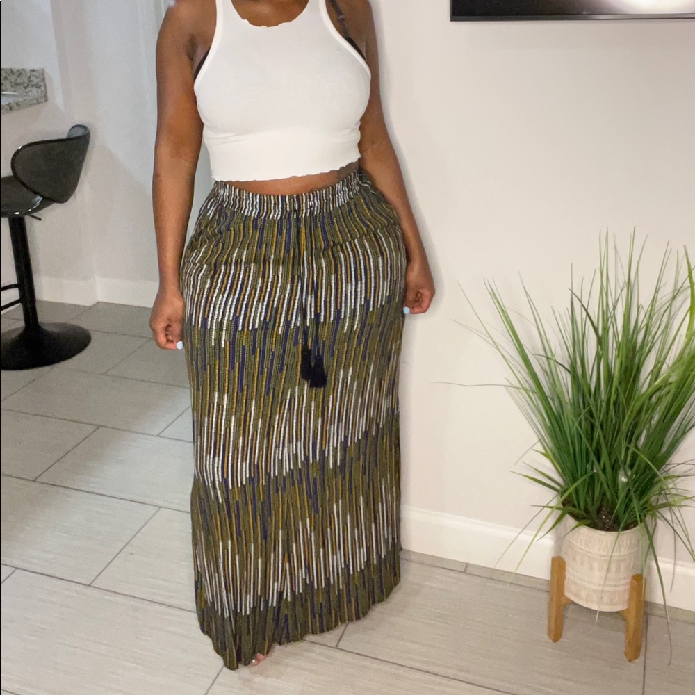 Multi colored Maxi Skirt